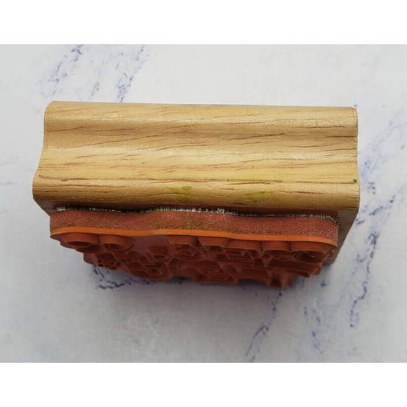 Lucky Clover St. Patrick’s Day Canadian Maple Collections Wooden Rubber Stamp - Picture 4 of 7